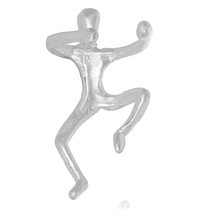 Teeda Earrings EC1270 Climbing Man Lg Ear Cuff