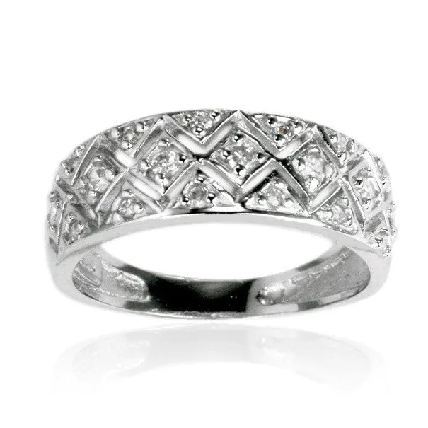 Teeda Rings RZ7100 CZ Ring