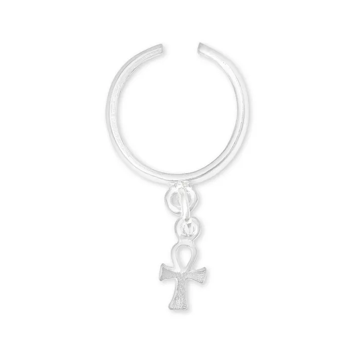 Teeda Rings TRC1090 Cross Charm Toe Ring