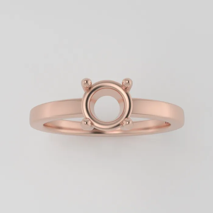 The Vega 14k Rose Size 7 Stone GA4 Sand Dune Ring Box Custom Engraving Love Me Bo 75 VENVS Rings The Vega 14k Rose Size 7 Stone GA4 Sand Dune Ring Box Custom Engraving Love Me Bo 75 VENVS Rings