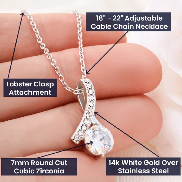 To My Future Mother In Law From Future Daughter Thank You for Praying Alluring Beauty Pendant Necklace The Perfect Gift ShineOn Fulfillment Necklaces