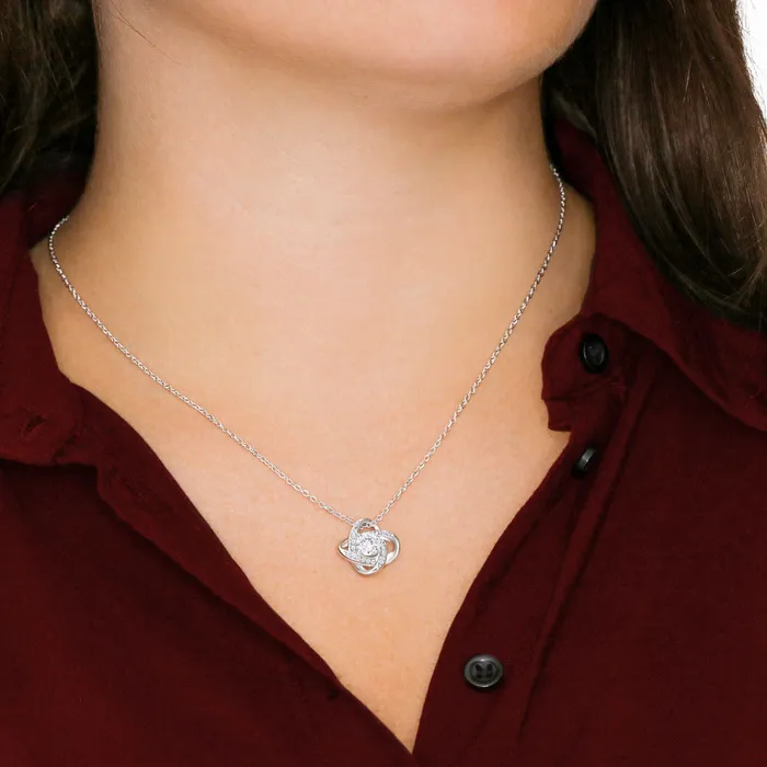 To My Sweet Grandma Love Knot Pendant Necklace The Perfect Gift for your Grandma ShineOn Fulfillment Necklaces