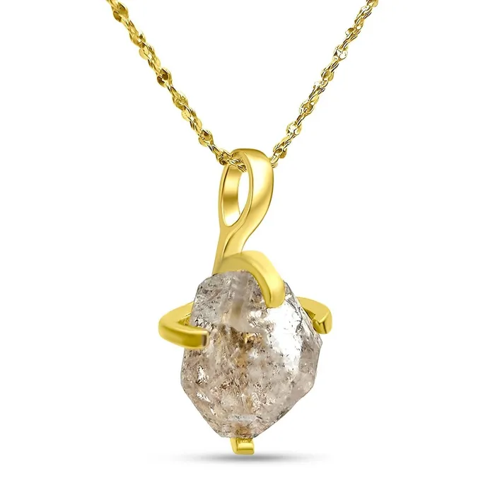 Uniquelan Jewelry Necklaces Raw Herkimer Diamond Necklace Set Uniquelan Jewelry Necklaces Raw Herkimer Diamond Necklace Set