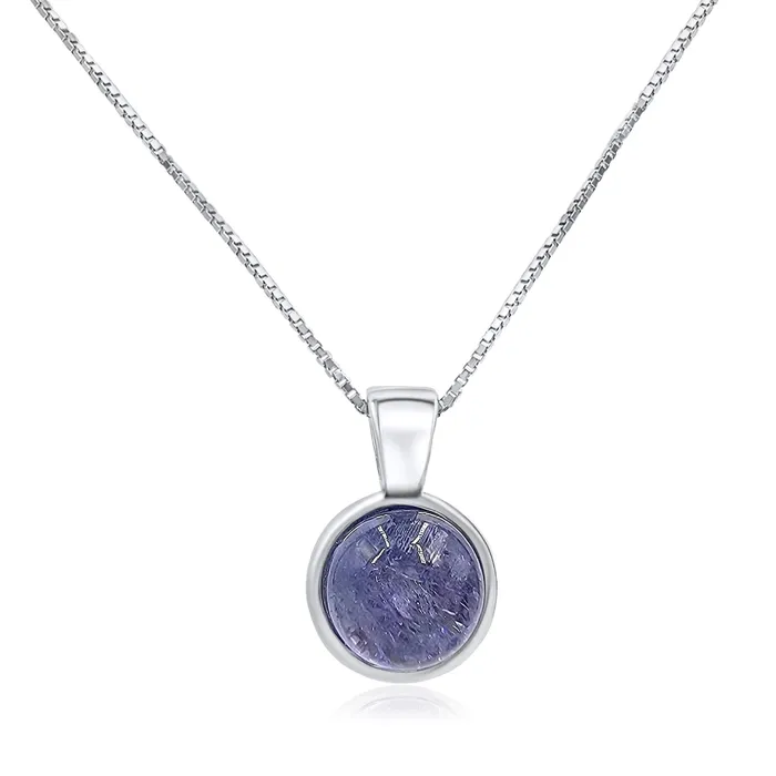 Uniquelan Jewelry Necklaces Real Tanzanite Necklace