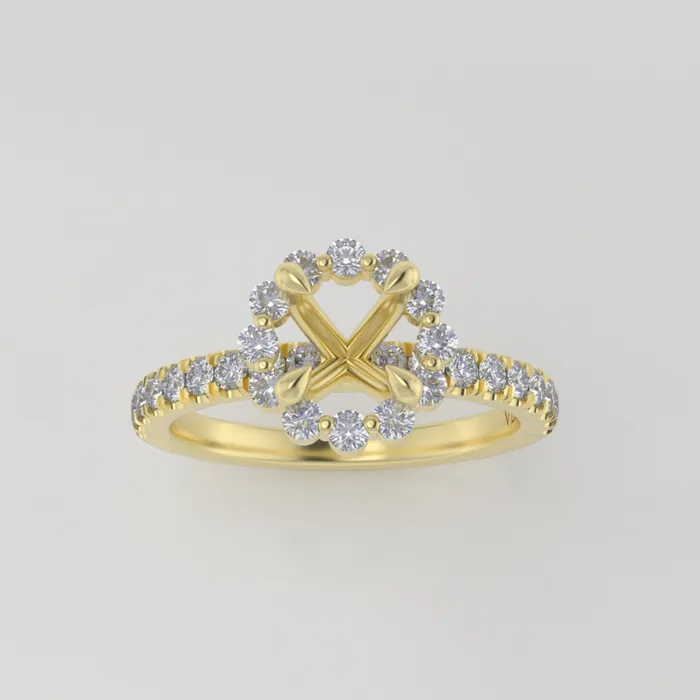 VENVS Rings The Cordelia 14k Yellow Size 7 Stone HX70 Cinque Ring Box Custom Engraving 0 VENVS Rings The Cordelia 14k Yellow Size 7 Stone HX70 Cinque Ring Box Custom Engraving 0