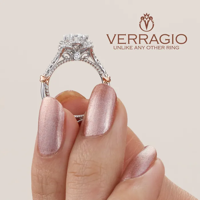 Verragio Rings Diamond Engagement Ring Verragio Parisian Collection 139R 145ctw