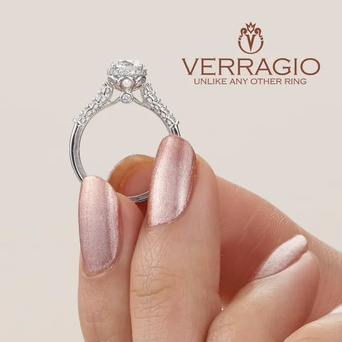 Verragio Rings Diamond Engagement Ring Verragio Renaissance Collection 916R7 140ctw